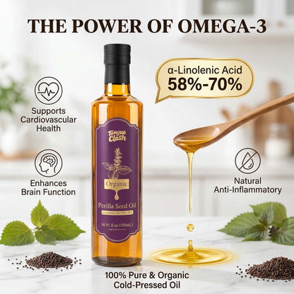 Organic Perilla Seed Oil - 8.8 fl oz
