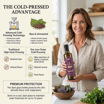 Organic Perilla Seed Oil - 8.8 fl oz